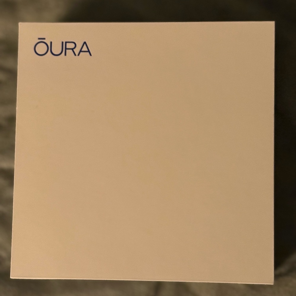Oura Gray Ring Wearable Health Tracker